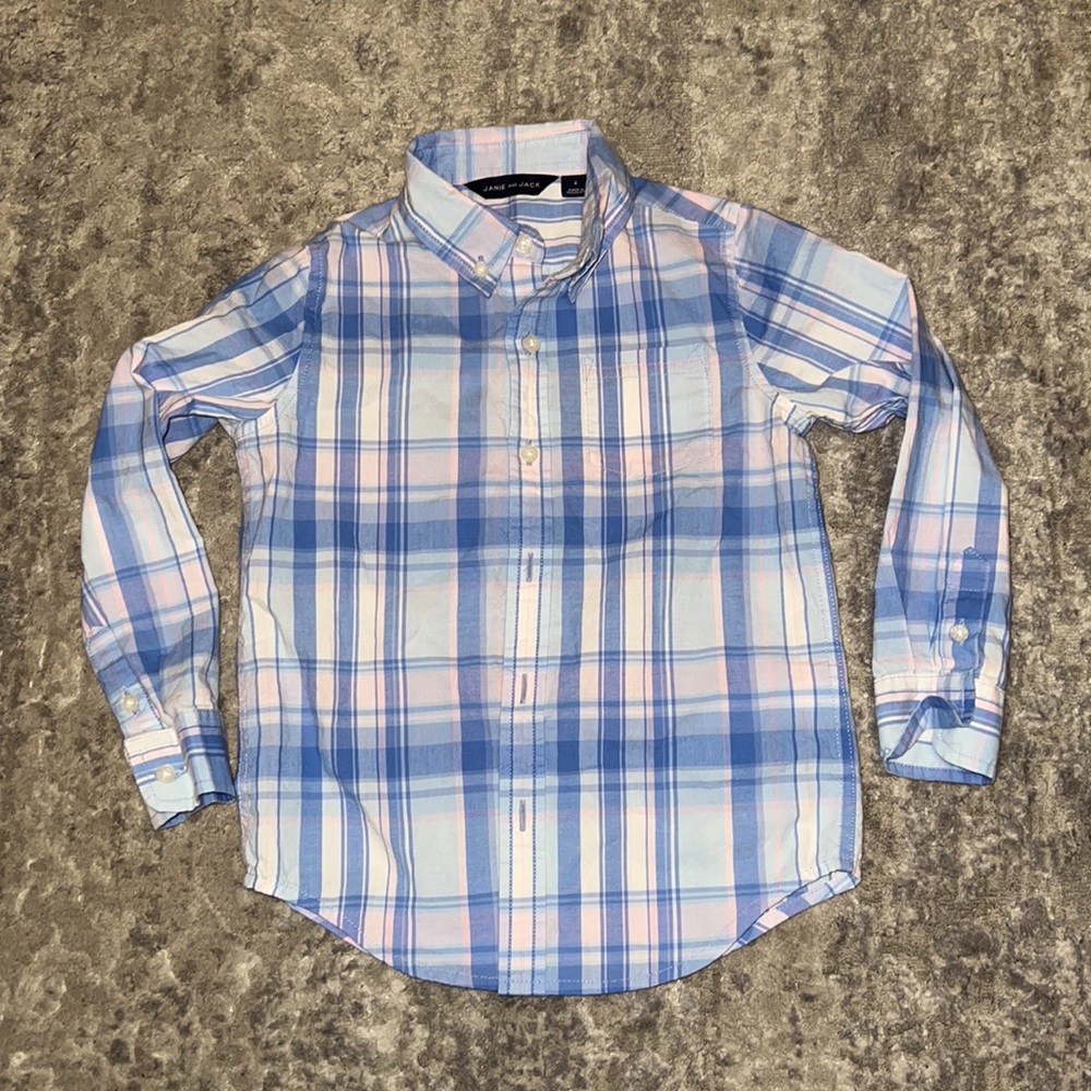 Toddler Boys Janie & Jack Button Down